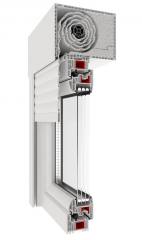Rollladensystem aus PVC